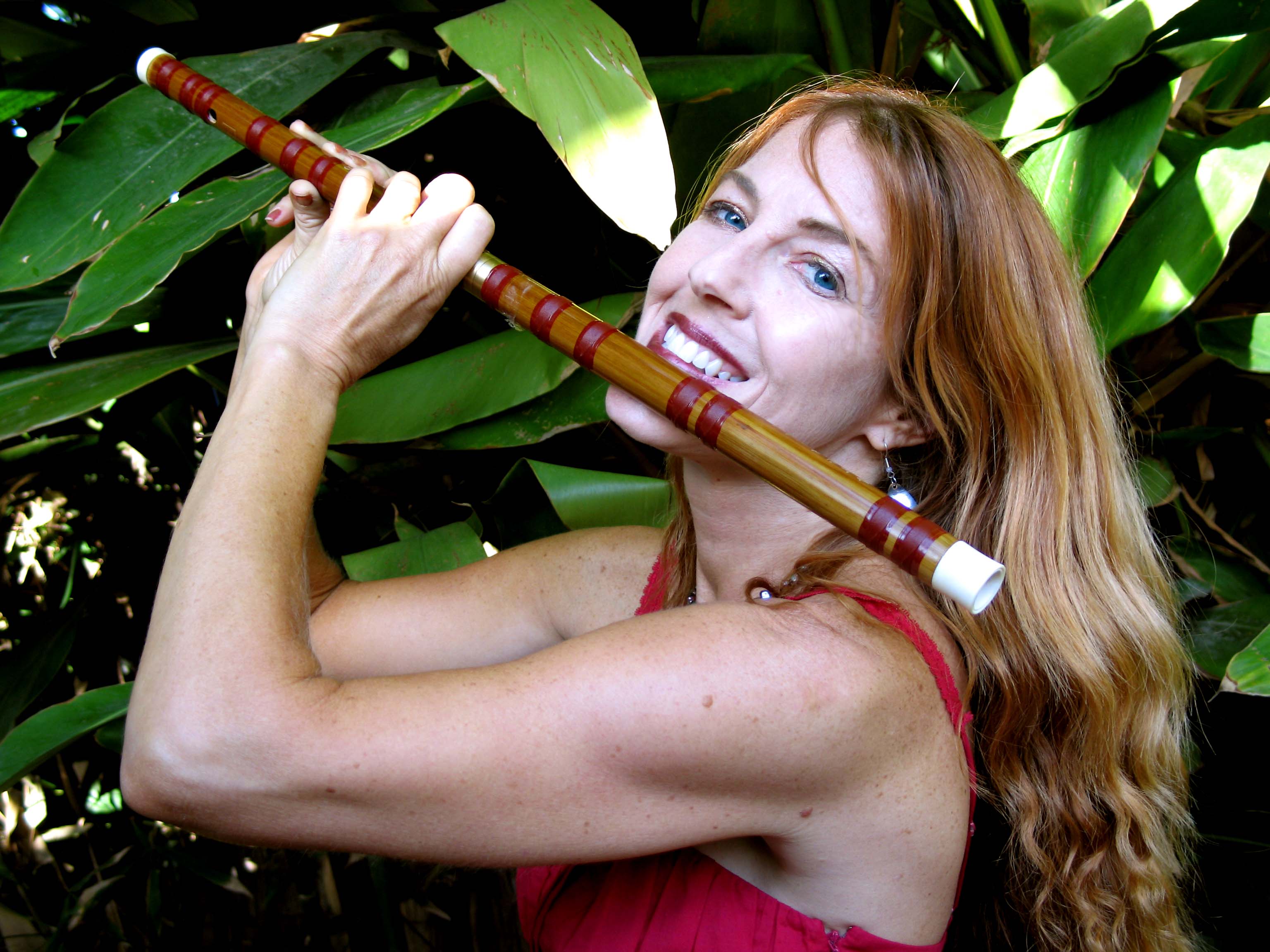 Adrienne Nims plays Native American flute